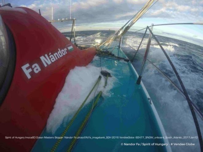 Day 66 – Nandor Fa – Spirit of Hungary – Vendée Globe © Nandor Fa / Spirit of Hungary / Vendée Globe